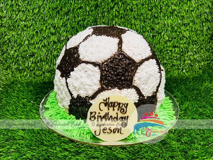 Football Birthday Theme Cake - Cake House Online
